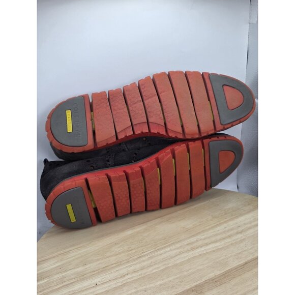 Cole Haan Zerogrand Oxford Men's Size 11 M Wing Suede Wingtip Shoes C14355 - Picture 8 of 9